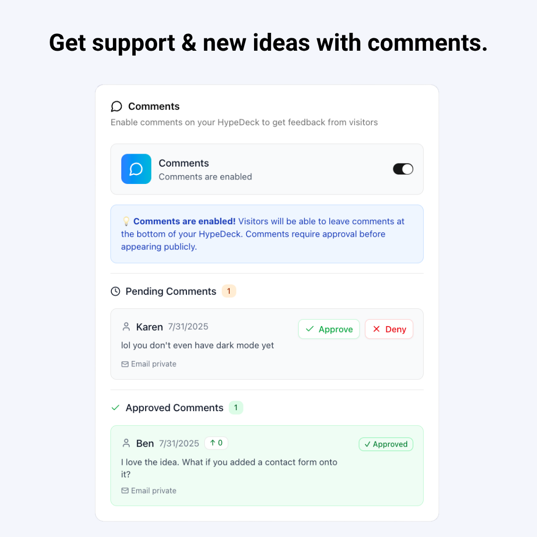 Comments